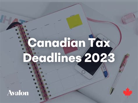 when are personal taxes due in canada